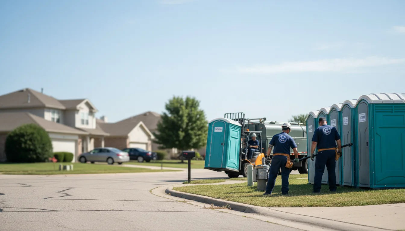 Porta Potty Rental in Danube, MN near me